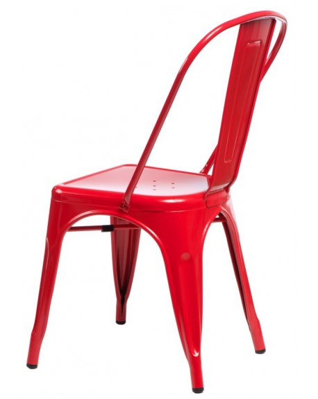 Krzesło Metalove red