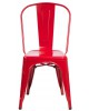 Krzesło Metalove red