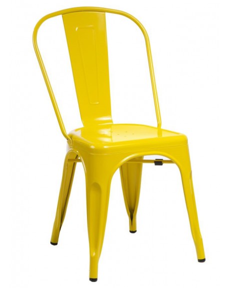 Krzesło Metalove yellow