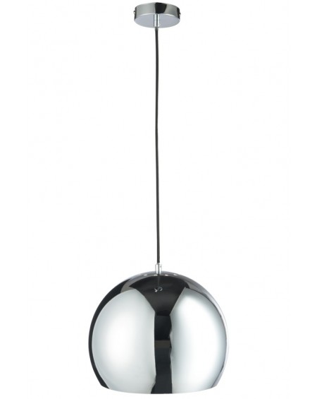 Lampa wisząca szklana Ball Silver