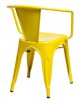 Krzesło Metalove Arms yellow