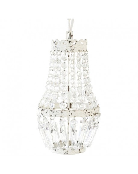 Lampa wisząca z kryształkami Vintage Chic