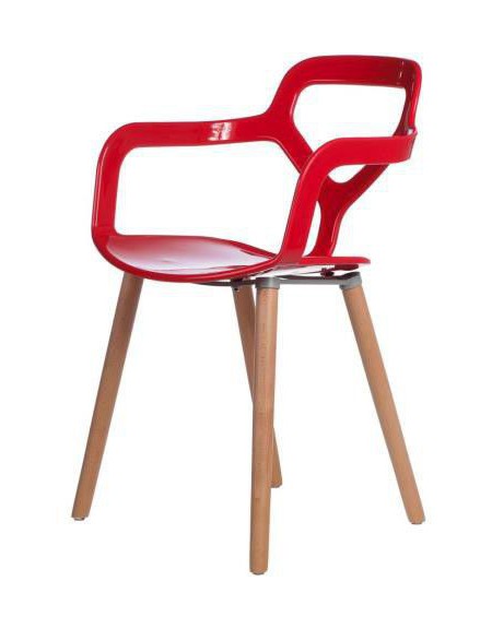 Krzesło Vox red