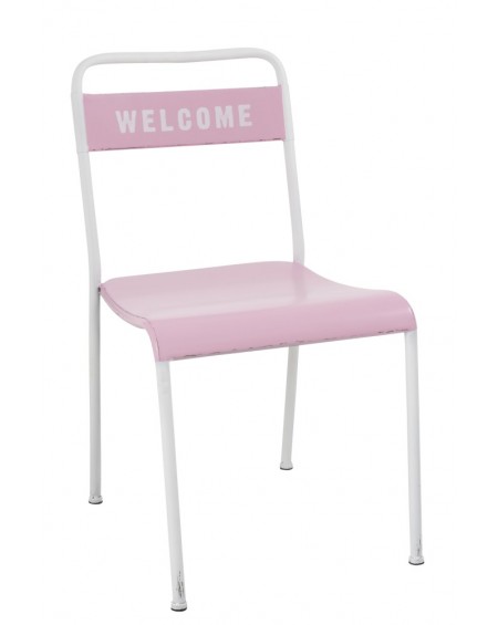 Krzesło metalowe Welcome