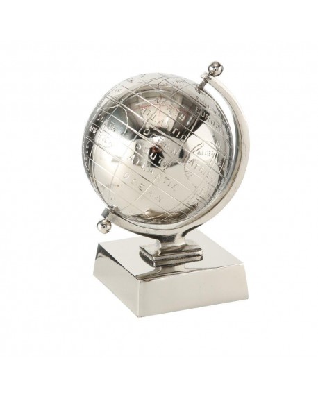 Globus srebrny 19 cm