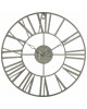 Zegar ścienny Loft szary 38 cm