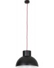 Lampa wisząca Loft black-red