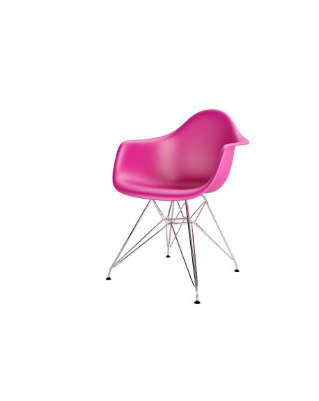 Krzesło Creatio Metal dark pink