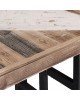 Stół drewniany na metalowej podstawie Mirage