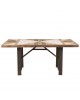 Stół drewniany na metalowej podstawie Mirage