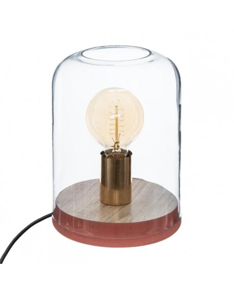 Lampa stołowa z żarówką