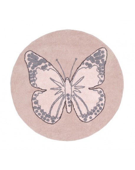 Dywan bawełniany Motyl nude