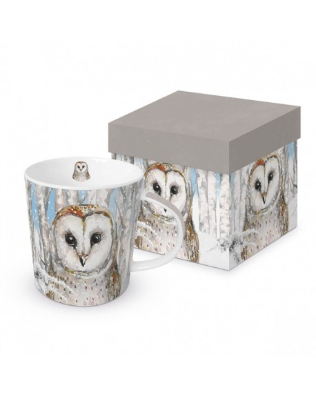 Kubek porcelanowy Snowy Owl