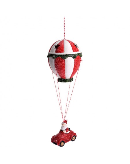 Figurka św. Mikołaja z balonem