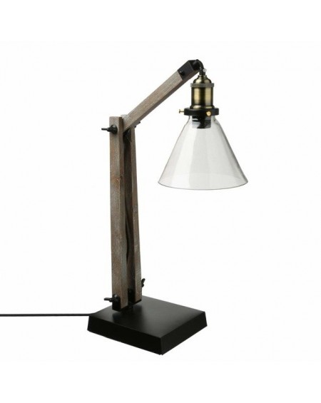 Lampa stołowa z regulowanym kloszem