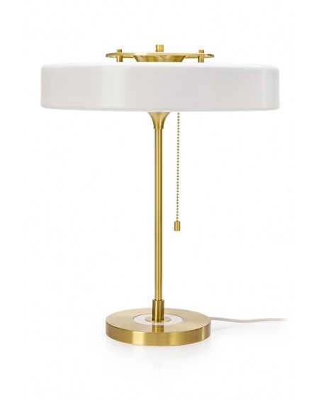 Lampa biurkowa Artis biało-złota