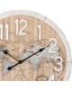 Zegar z mapą świata 70 cm