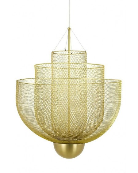 Lampa wisząca Gold Pattern LED