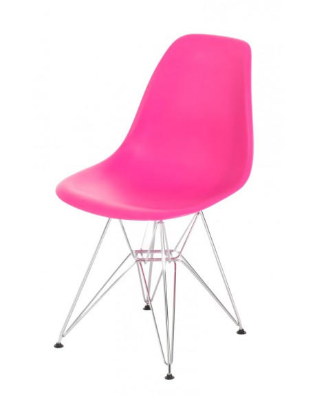 Krzesło Comet chrome pink