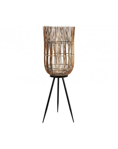 Lampion bambusowy na nóżkach Etno