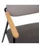 Krzesło z poręczami tapicerowane SEDIA