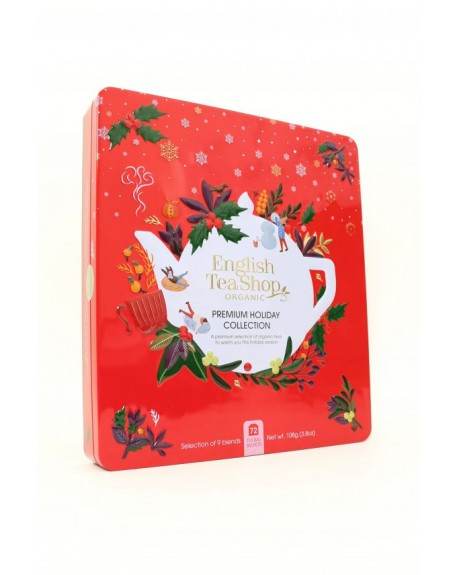 Herbata eko puszka Premium Holiday Collection Red 72