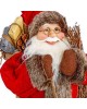 Figurka Święty Mikołaj z prezentami 30 cm
