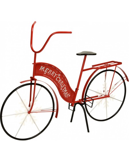 Dekoracja rower świąteczny 137 cm