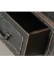 Konsola metalowa z szufladami Loft