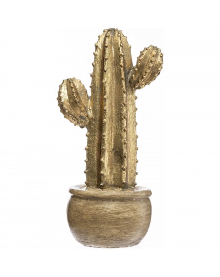 Figurka ozdobna złota Cactus