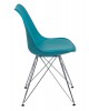 Krzesło Nord chrome niebieskie