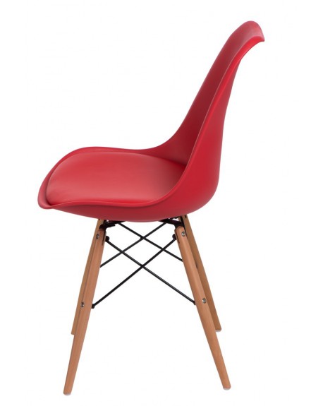 Krzesło Nord czerwone