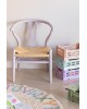 Krzesło dla dzieci drewniane Anuki lawendowe