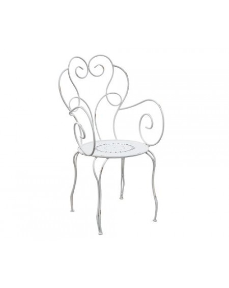 Krzesło ogrodowe metalowe Rimini