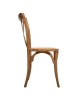 Krzesło Vintage drewniane z plecionką naturalne