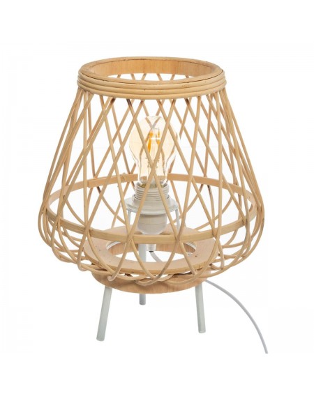 Lampa stołowa bambusowa 31 cm