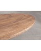 Owalny stół drewno akacjowe 100x200 Taylor