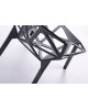 Krzesło SPLIT PREMIUM czarne - aluminium