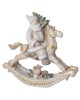 Figurka - Mikołaj i koń na biegunach