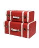 Dekoracja - czerwone walizki IVARISI