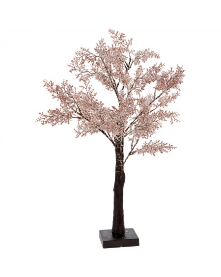 Drzewko 29 LED 60 cm różowe