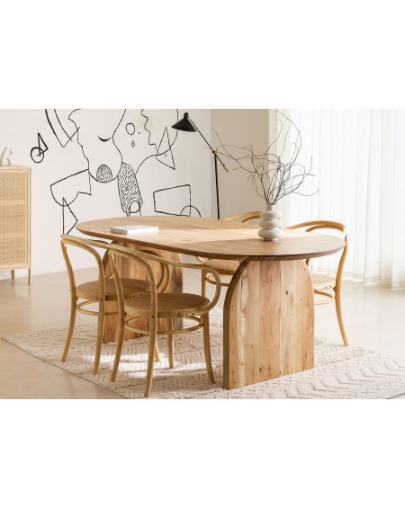 Duży stół drewno akacjowe Delta 200x105 cm
