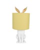 Lampa stołowa Rabbit biało-złota 43 cm