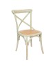 Krzesło z plecionym siedziskiem Amalfi