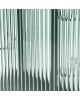 Wózek kuchenny metal-szkło czarny 93,5 cm