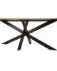 Stół drewno akacjowe 180x90x77 cm Tower