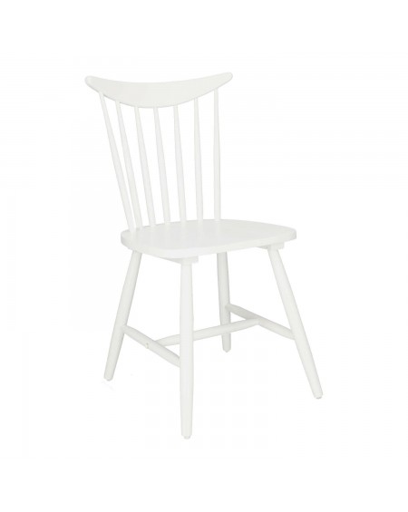 Krzesło Gant białe drewno kauczukowe