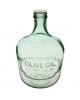 Wazon szklany z recyklingu Olive 42 cm