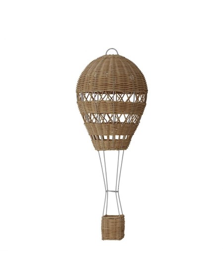 Dekoracja - rattanowy balon 60x25 cm