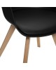 Krzesło BALDE kubełkowe 75x52x54 cm